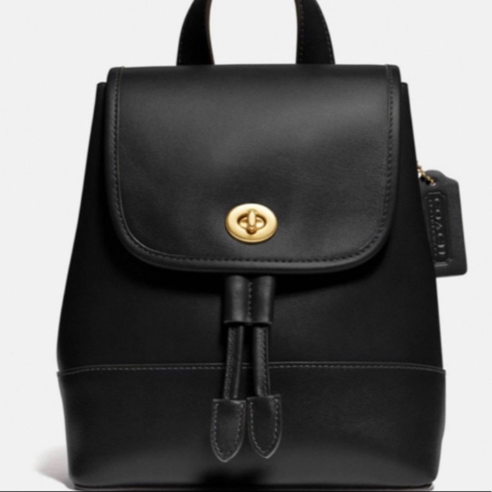 Coach Turnlock Backpack Purse